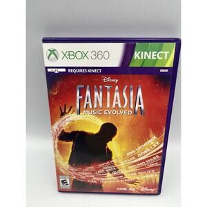 Disney Fantasia Music Evolved Kinect Xbox 360 - CIB